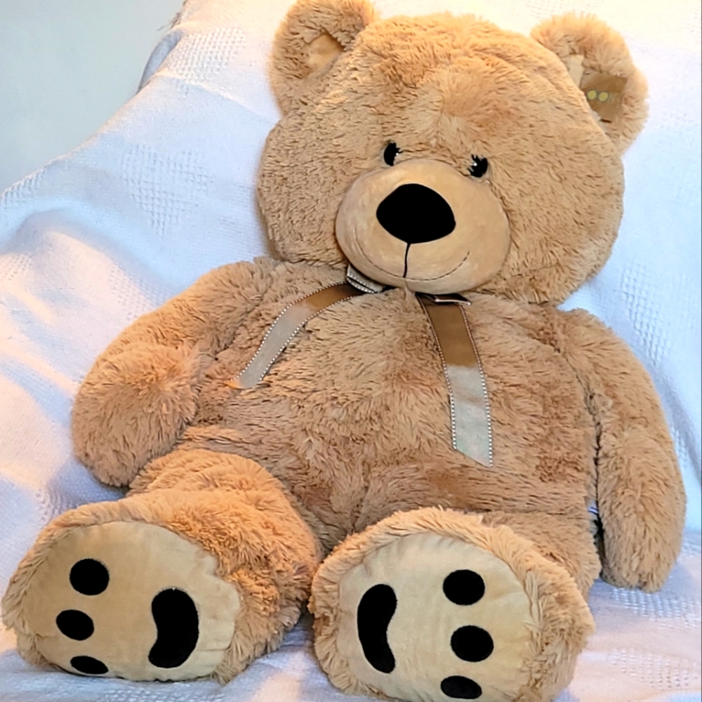 Giant Plush Joon Bear 3 feet Tall Like New